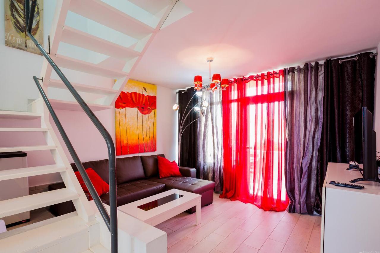 Bungalow Costa Adeje Cortijo 1-8 ปลายาเดลาสอเมริกาส ภายนอก รูปภาพ